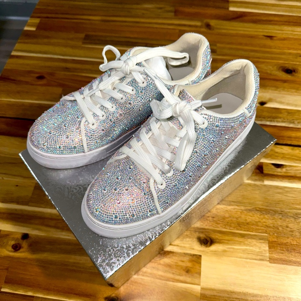 6.5 US Rhinestone Sneakers